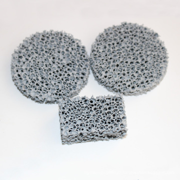 Filtro cerâmico da espuma do carboneto de silicone de SIC para a indústria da fundição